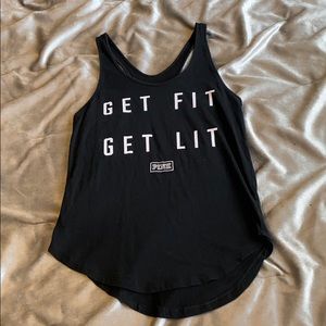 PINK Razor Back Workout Tank